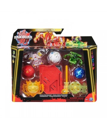 Spin Master Bakugan: Battle Pack - Special Attack Bruiser/Dragonoid/Hammerhead/Titanium Dragonoid/Nillious (20142085)