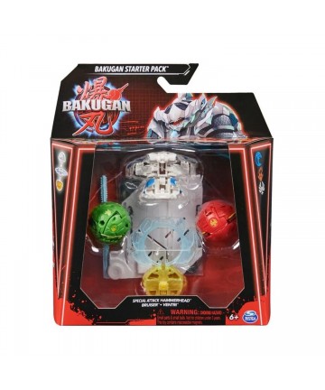 Spin Master Bakugan: Starter Pack - Special Attack Hammerhead/Bruiser/Ventri (20142186)