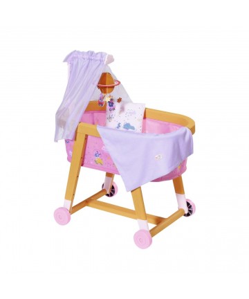 Zapf Creation: Baby Born - Good Night Bassinet in Wooden Effect (829981-116721)