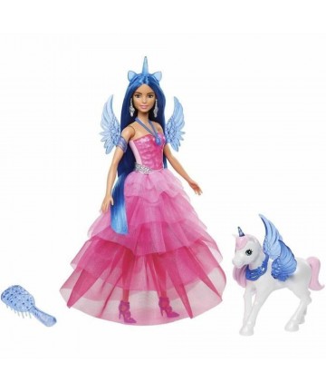 Mattel Barbie®: 65 Inspiring Stories - A Touch of Magic Doll  Unicorn (HRR16)