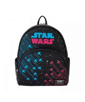 Loungefly Star Wars Neon 70S Mini Backpack (STBK0443)