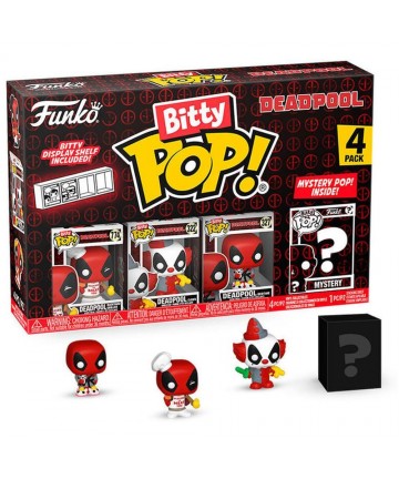 Funko Bitty Pop! 4-Pack: Deadpool - BBQ Master Vinyl Figures