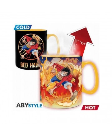 Abysse One Piece - Luffy & Sabo Heat Change Mug (460ml) (ABYMUGA445)