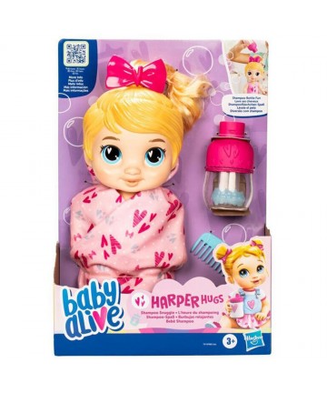 Hasbro Baby Alive: Shampoo Snuggle - Harper Hugs Doll (F9119)