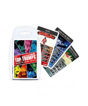 Winning Moves: Top Trumps - Guide to Anime Movies Playing Cards (WM03713-EN1-6)