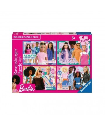 Ravensburger Puzzle: Barbie Bumper Puzzle Pack (4x100pcs) (12001077)