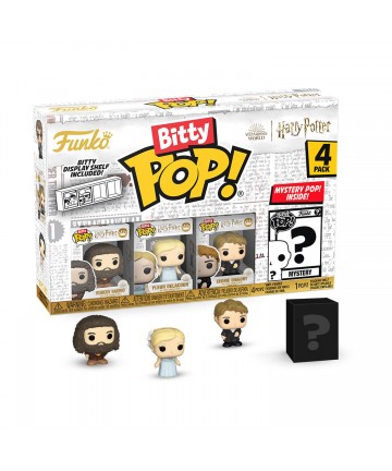 Funko Bitty Pop! 4-Pack: Harry Potter Goblet of Fire - Rubeus Hagrid, Fleur Delacour, Cedric Diggory, Mystery Pop! Vinyl Figures