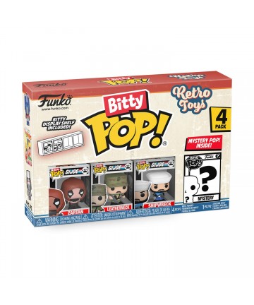 Funko Bitty Pop! 4-Pack: Retro Toys: GI Joe Vinyl Figures