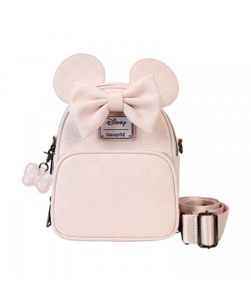 Loungefly Disney Minnie Ear Evergreen Convertible Crossbody Bag (WDTB3129)