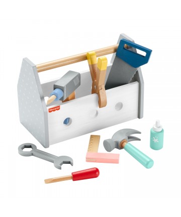 Fisher-Price - Wooden Tool Box Set (HYG50)