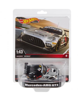 Mattel Hot Wheels: Premium Real Readers - Mercedes-AMG GT3 1:43 (HMD44)