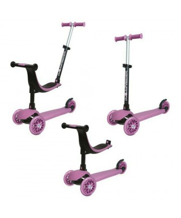 AS SHOKO: Prime 3 in 1 Scooter Ροζ (5004-50506)