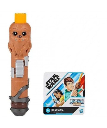 Hasbro Disney Star Wars: Lightsaber Squad - Chewbacca Extendable Orange Lightsaber (F7417)