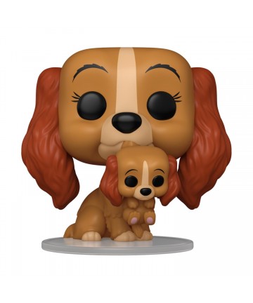 Funko Pop! Disney: Lady & the Tramp (70th Anniversary) - Lady with Puppy 1553 Vinyl Figure