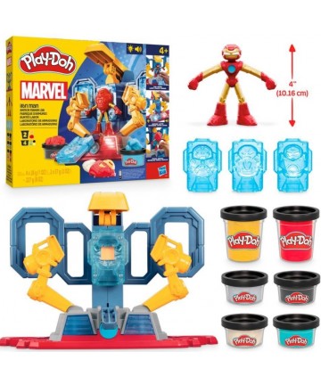 Hasbro Marvel: Play Doh - Iron Man Armor Maker Lab (G0035)