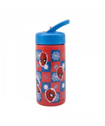 Stor Marvel: Spider-Man Arachnid Grid -  Playground Sipper Bottle (410ml) (74731)