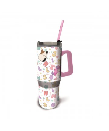 Stor: Squishmallows - Dw Insulated Stainless Steel Xl Rambler Mug (940ml) (75883)