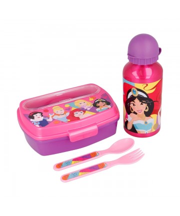 Stor Disney Princess: Bright & Bold - 4 Pcs Urban Back to School Set In Gift Box  (51263)