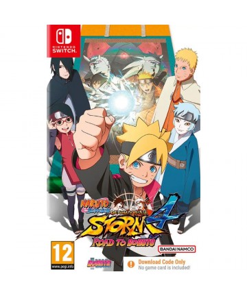 NSW Naruto Shippuden Ultimate Ninja Storm 4: Road To Boruto (Code in a Box)