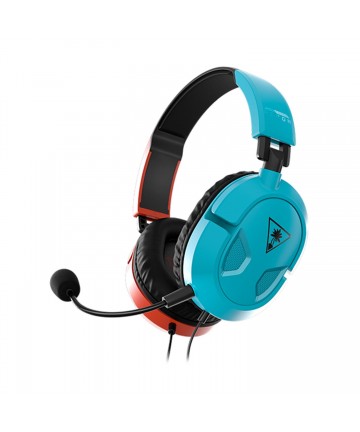 Turtle Beach: Recon 50 - Wired Gaming Headset [For XBOX, PS, Switch, PC, mobile] (Color: Red/Blue)