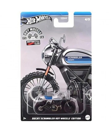 Mattel Hot Wheels: Motorcycle Club - Ducati Scrambler Hot Wheels Edition (HRR93)