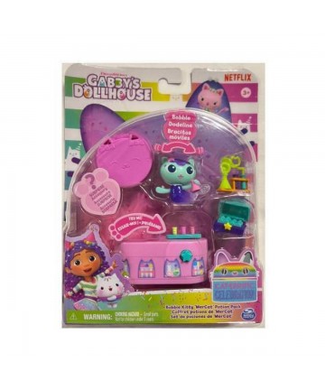 Spin Master Gabby's Dollhouse: Cat-Errific Celebration - Bobble Kitty MerCat Potion Pack (20144758)