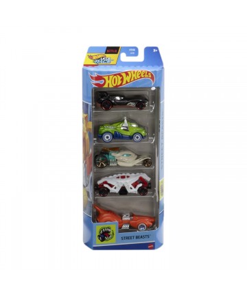 Mattel Hot Wheels - Street Beasts (Set Of 5) (HTV55)