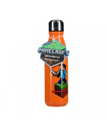 Paladone: Minecraft - Aluminium Water Bottle 600ml (PP12074MCF)