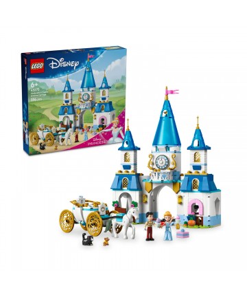 LEGO® Disney Princess: Cinderella’s Castle & Horse Carriage (43275)