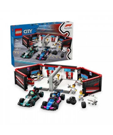 LEGO® City: F1® Garage & Mercedes-AMG & Alpine Cars (60444)