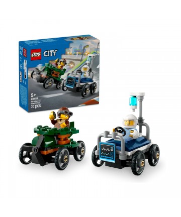 LEGO® City: Airplane vs. Hospital Bed Race Car Pack (60459)