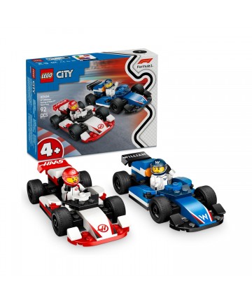 LEGO® City: F1® Williams Racing & Haas F1® Race Cars (60464)