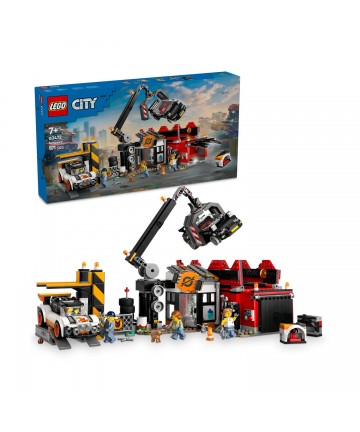 LEGO® City: Scrapyard with Cars (60472)