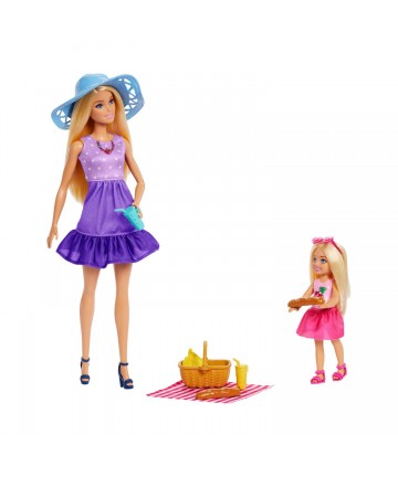 Mattel Barbie & Chelsea Πικ Νικ (JBF43)