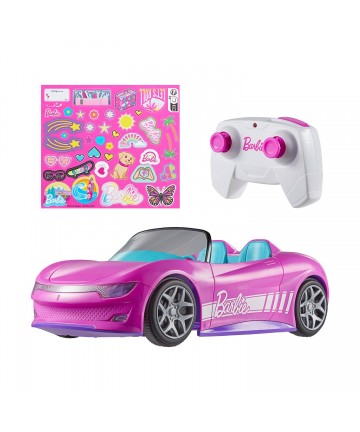 Mattel Hot Wheels: R/C Barbie Ροζ Κάμπριο (JBH05)