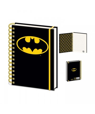 Pyramid DC: Batman Symbol A5 Wiro Notebook (SR74384)