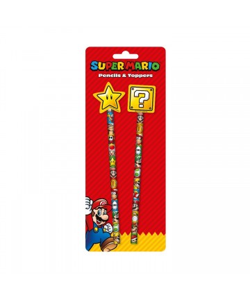 Pyramid Nintendo: Super Mario - Core Pencil Topper 2Pk (SR73432)