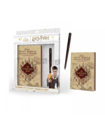 Pyramid: Harry Potter Premium Notebook And Wand Pen Set (SR74636)