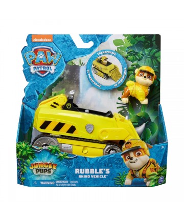 Spin Master Paw Patrol: Jungle Pups - Rubble's Rhino Vehicle (20143427)