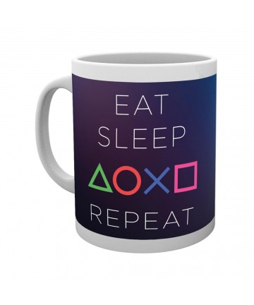 Abysse Playstation - Eat Sleep Play Repeat Mug (MG1064)