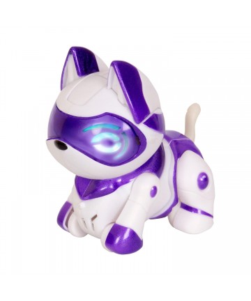 AS Robot Teksta Micro-Pet - White/Purple Kitty (1030-51316)