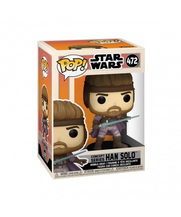 Funko Pop! Disney: Star Wars Concept Series - Han Solo 472 Bobble-Head Vinyl Figure