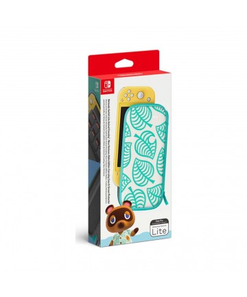 NSW Nintendo Switch Lite Carrying Case (Animal Crossing: New Horizons Edition)  Screen Protector