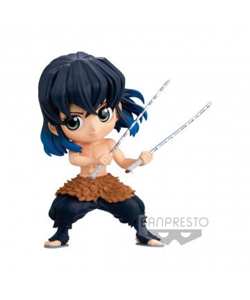 Banpresto Q Posket: Demon Slayer Kimetsu No Yaiba - Inosuke Hashibira Ⅱ (Ver.A) Figure (13cm) (18455)