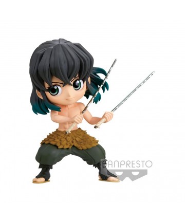 Banpresto Q Posket: Demon Slayer Kimetsu No Yaiba - Inosuke Hashibira Ⅱ (Ver.B) Figure (13cm) (18456)