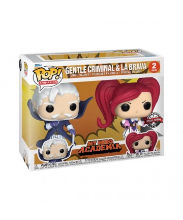 Funko Pop! 2-Pack Animation: My Hero Academia S9 - Gentle Criminal  La Brava (Special Edition) Vinyl Figures