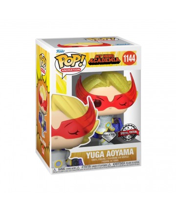 Funko Pop! Animation: My Hero Academia S9 - Yuga Aoyama (Glitter) (Diamond Collection) (Amazon Exclusive) 1144 Vinyl Figure