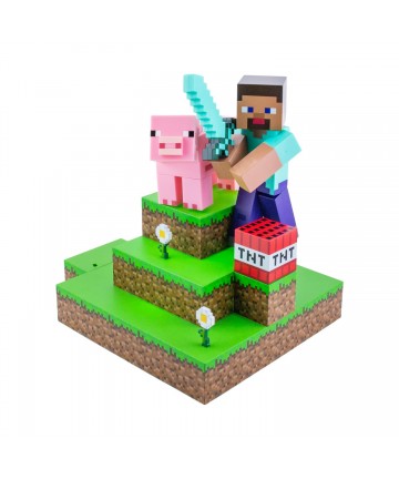 Paladone Minecraft - Steve Diorama Light (PP9463MCF)