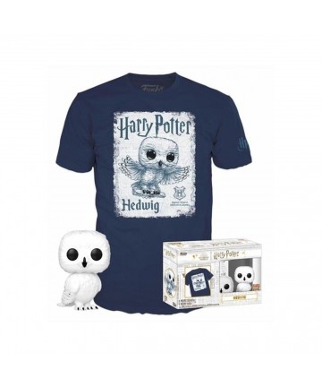 Funko Pop!  Tee (Adult): Harry Potter - Hedwig Vinyl Figure  T-Shirt (S)