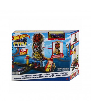 Mattel Hot Wheels - Super Twist Tire Shop (HDP02)